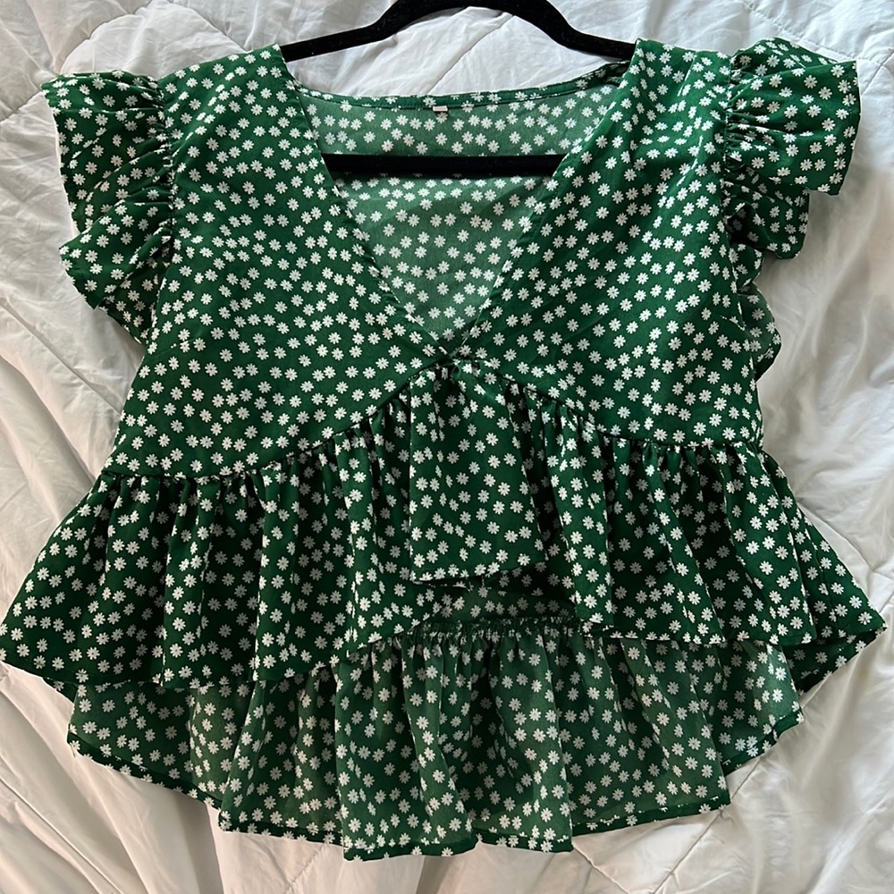 gorgeous a-symmetrical summer top